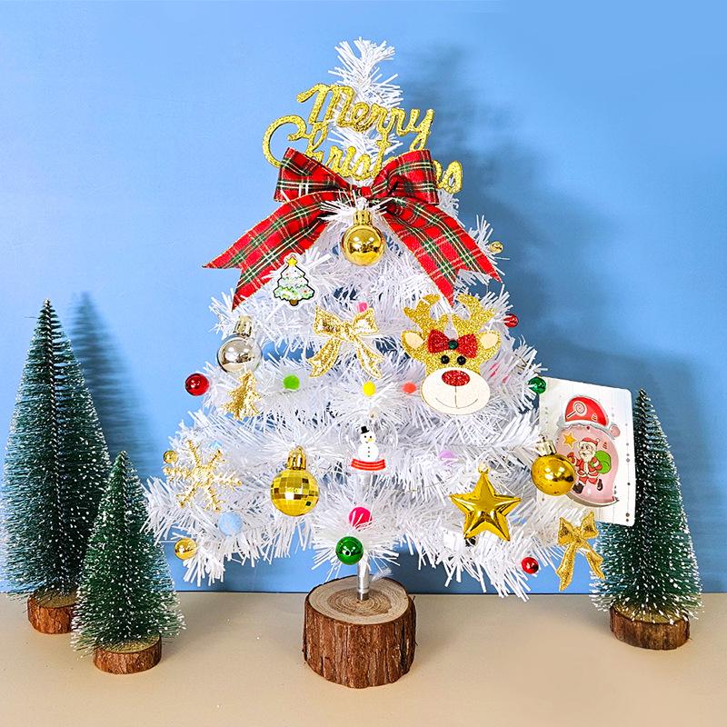 DIY Christmas Tree Decoration Kit for Kids - Handmade Tabletop Ornament Gift for Friends