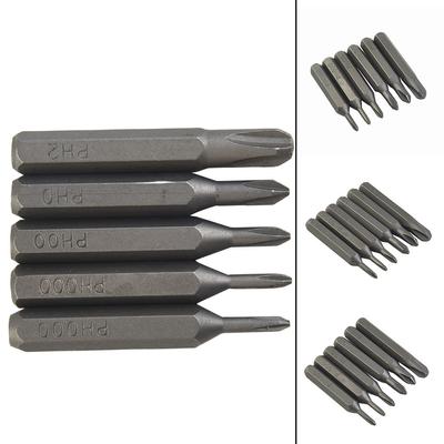 PH0000 PH000 PH00 PH0 PH1 PH2 Schraubendreher-Bits für Elektroschrauber