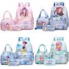 3Pcs/set Anime K-pop Printed Backpack with Handbag Pencil Case for Teenager Student Girl Boy Bookbag Waterproof Travel Bag Kid Gift Mochila