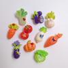 100PCS Mini Vegetables Carrot Eggplant Chinese Cabbage Resin Flat Back Scrapbooking DIY Jewelry Craft Decoration Accessories