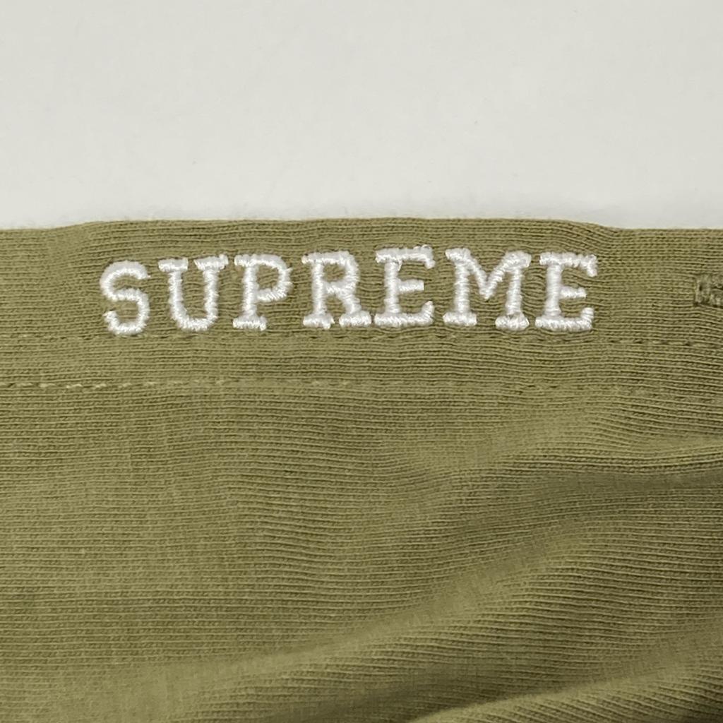 Supreme 24Stainless Steel LAYERED HOODED L/S TOP Supreme Layered T-shirt tops XL khakiUsed
