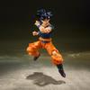 Dragon Ball Shf Anime Son Goku Mo Qi Free Extreme Intent Blue Fight Vest Built In Iron Wire Joint Movable Collection Doll Gift