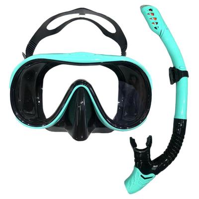 High-Definition Large Frame Adult Diving Mask with Tempered Glass & Liquid Silicone.