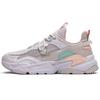 Comfortable Versatile Low-Top Dad Shoes Women Sneaker White Gray 52122102008-003