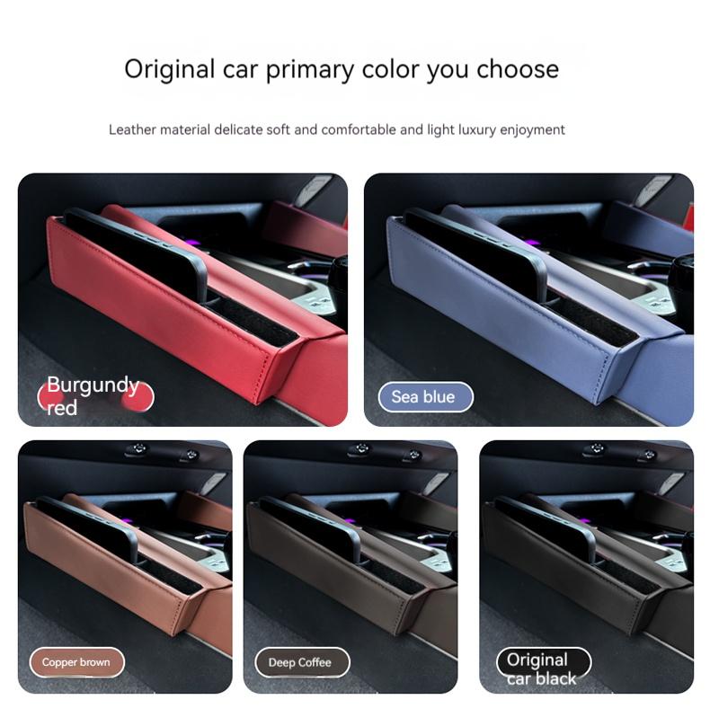For BMW 5 Series I5 G60 2025-2026 Central Control Storage Box Seat Gap Box Interior Decoration Items Car Interior Accessories