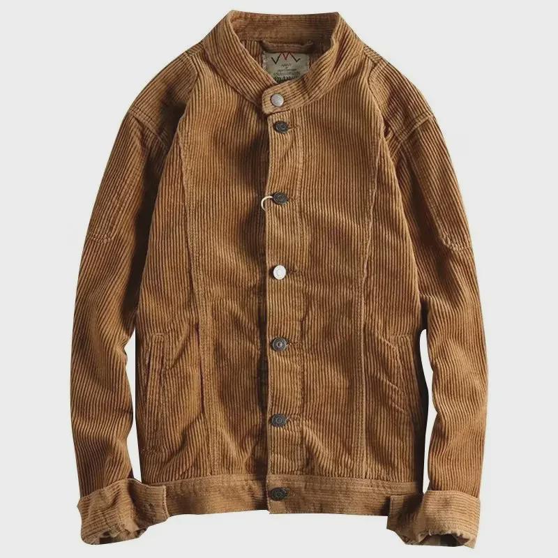 Men's Spring and Autumn Cardigan: High Street Japanese Harajuku Style, Korean Loose Fit Shirt, 2024 Fashion.