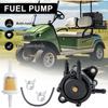 Fuel Pump with Filter and Oil Hose Compatible with Kohler 17HP-25 Small Engine Lawn Mower Tractor, Gas Vacuum Fuel Pump for Honda 16700-Z0J-003