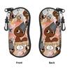 Sprunki Game Cartoon  Glasses Case Cover  Print Sunglasses Pouch Cute Pocket Eyeglass Protector Men Women Eyewear Box