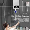 Tankless Water Heater, 3500W Electric Water Heater with LED Touchscreen and Shower Kit, Compact Digital Temperature