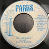 7inch Record LLOYD PARKS  Tell Me Baby NONE Parks 1989 Jamaica Reggae Ska  Dub Used