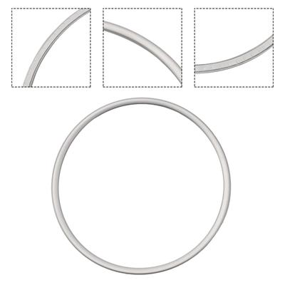 Auto-Innenausstattung Lenkrad-Zierring Hochwertiger Lenkrad-Zierring aus ABS-Aluminiumlegierung im modischen Dekorstil