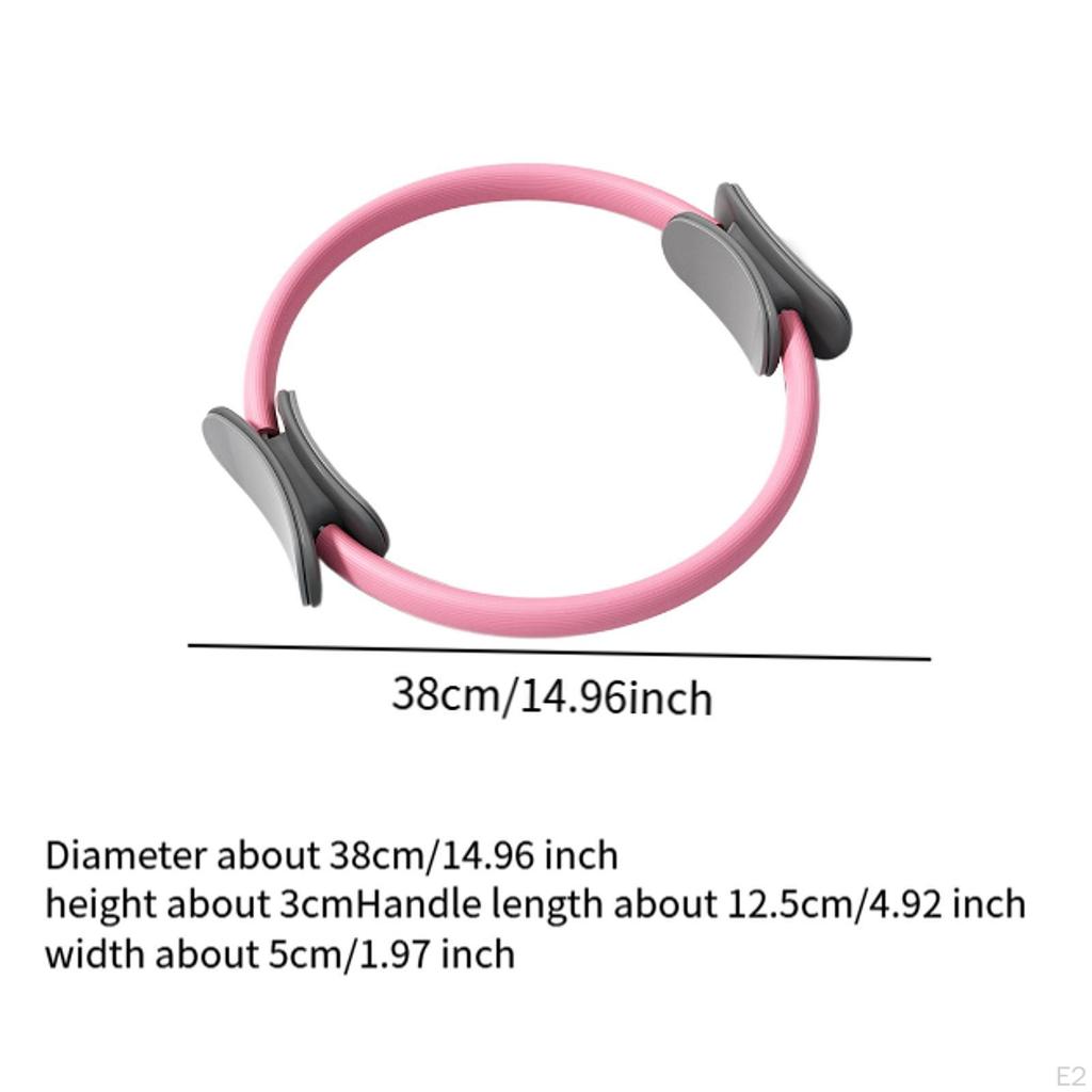 Pilates Ring Kreis Fitnesskreise Elastisch Zuhause Yoga Zubehör Training Übung Oberschenkel