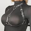 Women'S Fashion Pu Belt Leather Strap Binding Clothing Chest Strap Strap Strap Gothic Clothing Accessories
