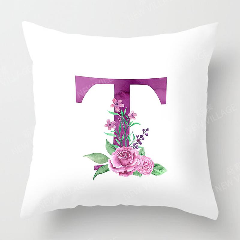 Nordic Fall Home Decor Autumn Throw Pillow Case Sofa Cushion Cover Modern 45X45Cm 45*45 50X50 60X60Cm 40*40Cm 35X35 Letter