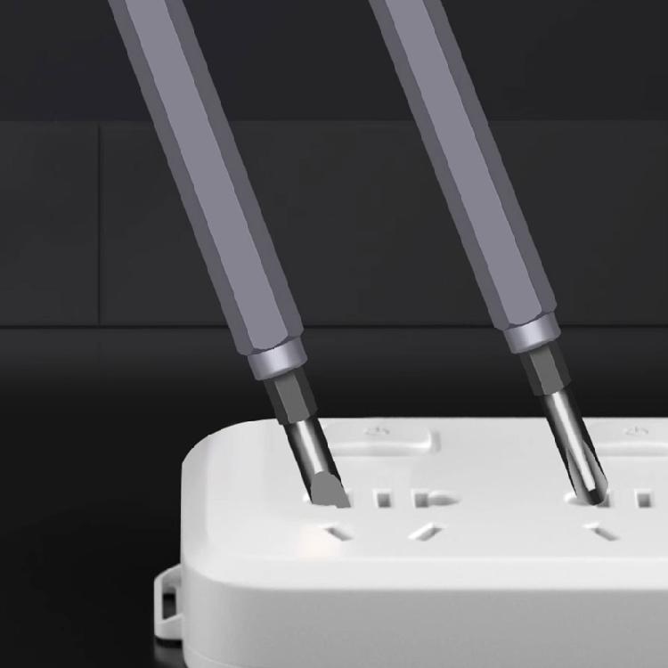Lightweight Screwdriver with Voltage Testing Capability Comfortable Nonslip Grip For Easy Maintenance Electrical Tasks