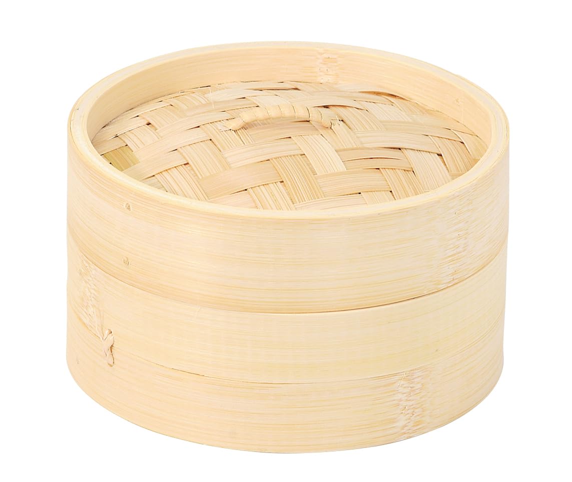 Pearl Metal Chinese Chinese House Steamer, Bamboo, 15cm, HC-592