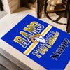 Rams Football Team Spirit Personalized Text Floor Rug Office Rug Perfect for Study Room Bedrooms Decorate Room Entryway Anti-slip Rug