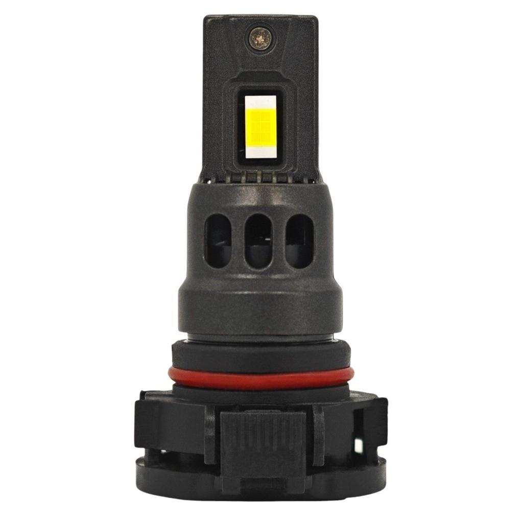 2 szt H16 LED żarówka PS24W 12-24V 4000lm CANBUS biała mocna Off-Road