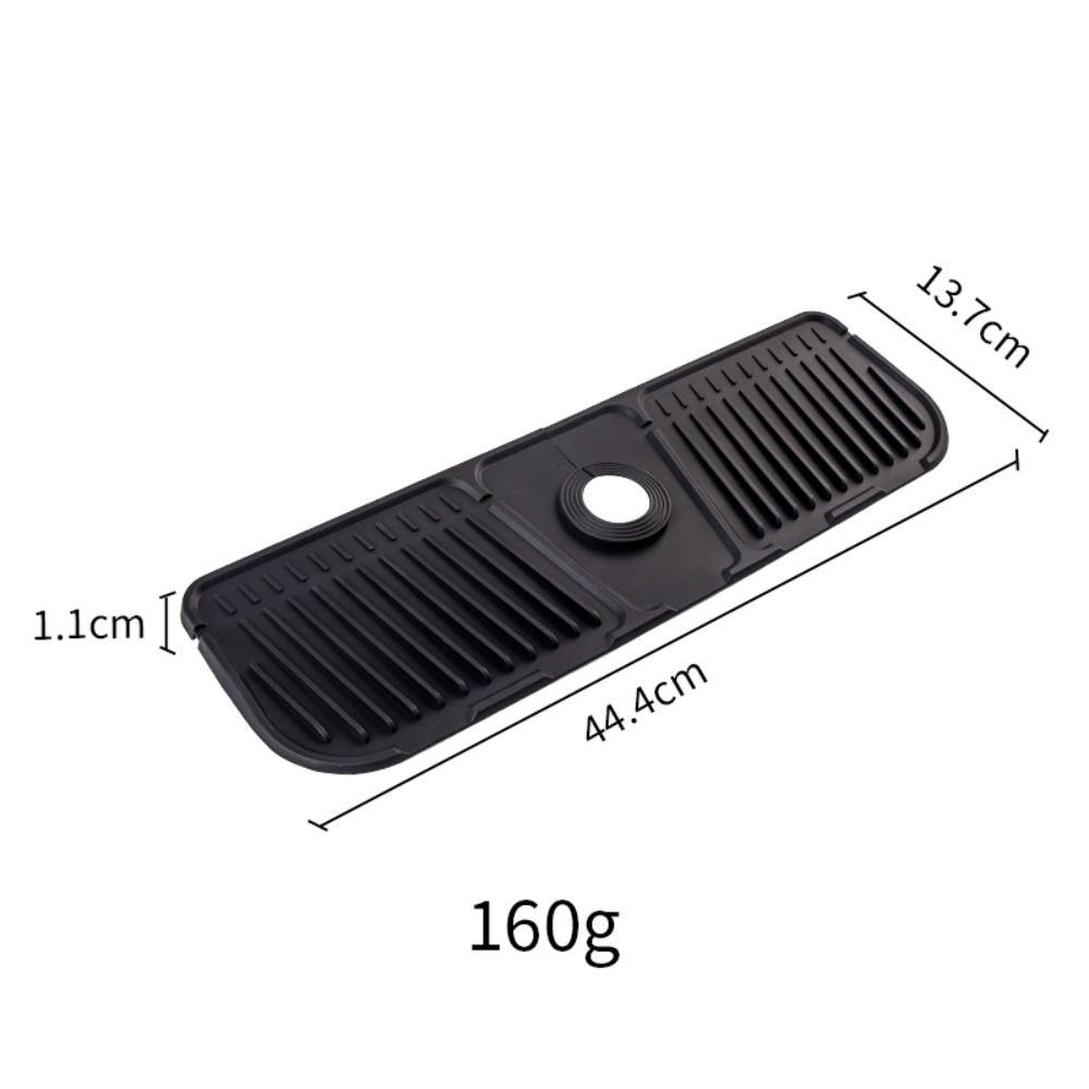 Faucet accessories Water Catcher Mat Silicone Sink Splash Pad Durable Faucet Mat  Kitchen Bathroom