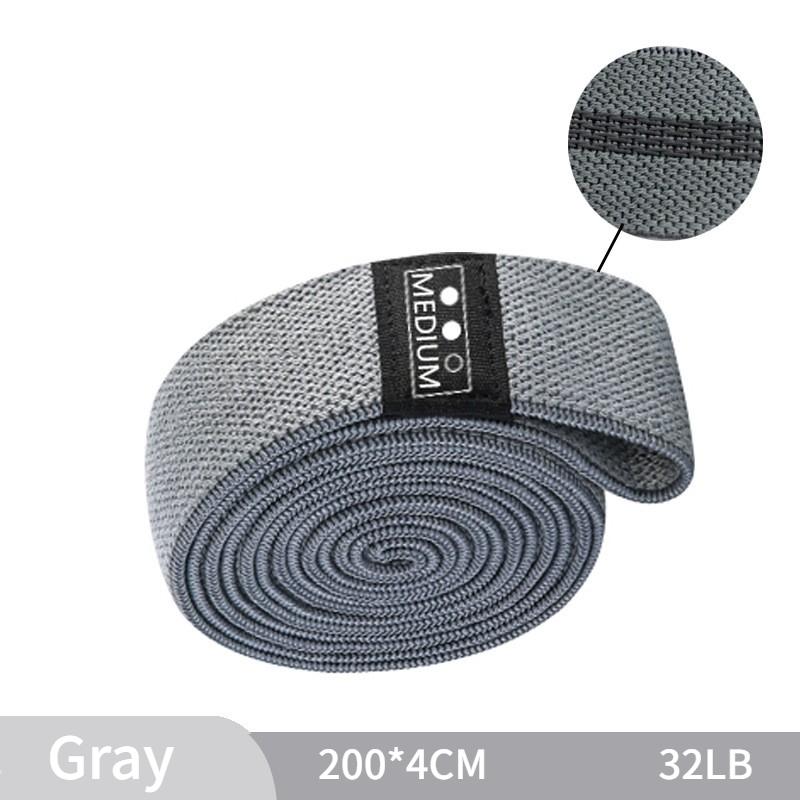 105lb Long Resistance Loop Band Kit Unisex Fitness Yoga Elastic Bands Hip Circle Thigh Squat Band Workout Gym Equipment for H Practical Use