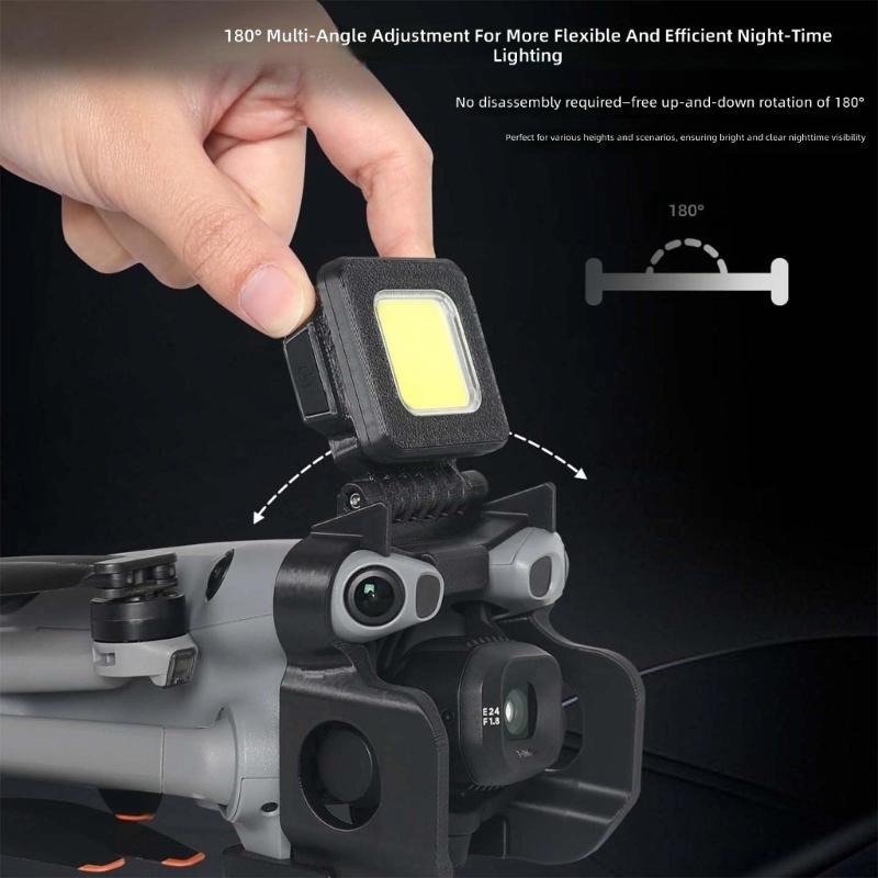 Foldable Gimbals Protector With Bright LED Navigation Light For Mini 5Pro During Night Flying