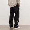 Men's Retro Streetwear Embroidered Casual Pants for Spring and Fall