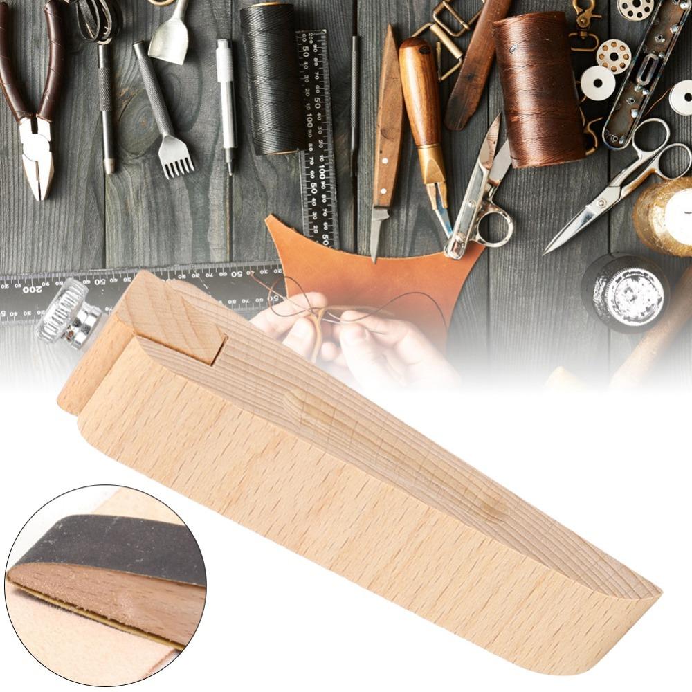 Beech Wood Sandpaper Sanding Block Wedge Shape Polishing Sanding Tool Woodcrafts