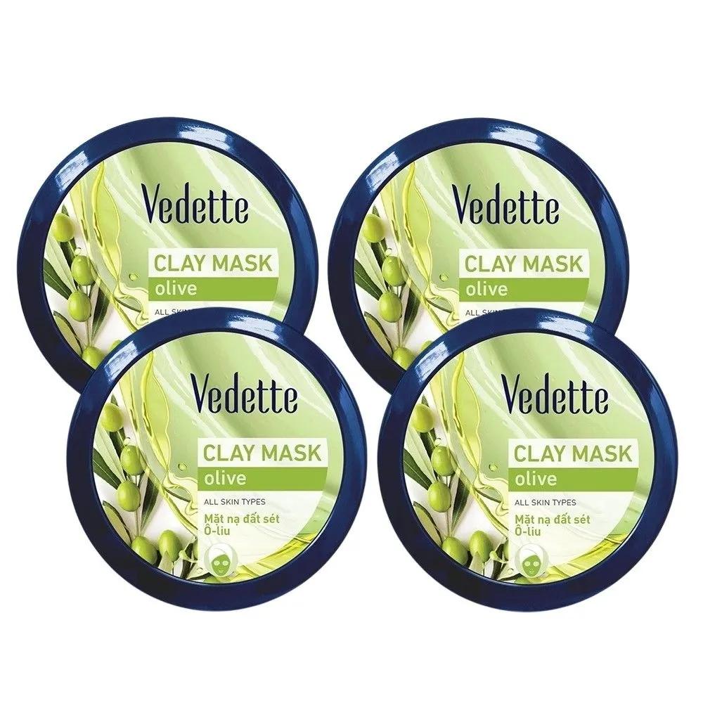 

Vietnam Vedette Olive Clay Mask 145g x 4 packs