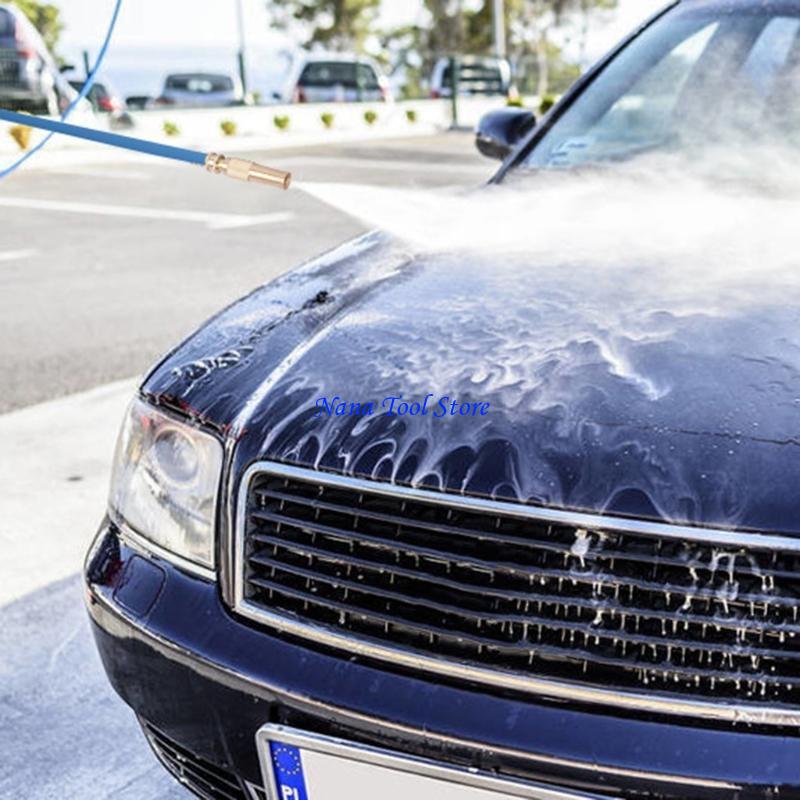 31GJ Насадка для поливочного шланга Распылитель Латунная насадка для шланга Прочная насадка для садового шланга China Mainland