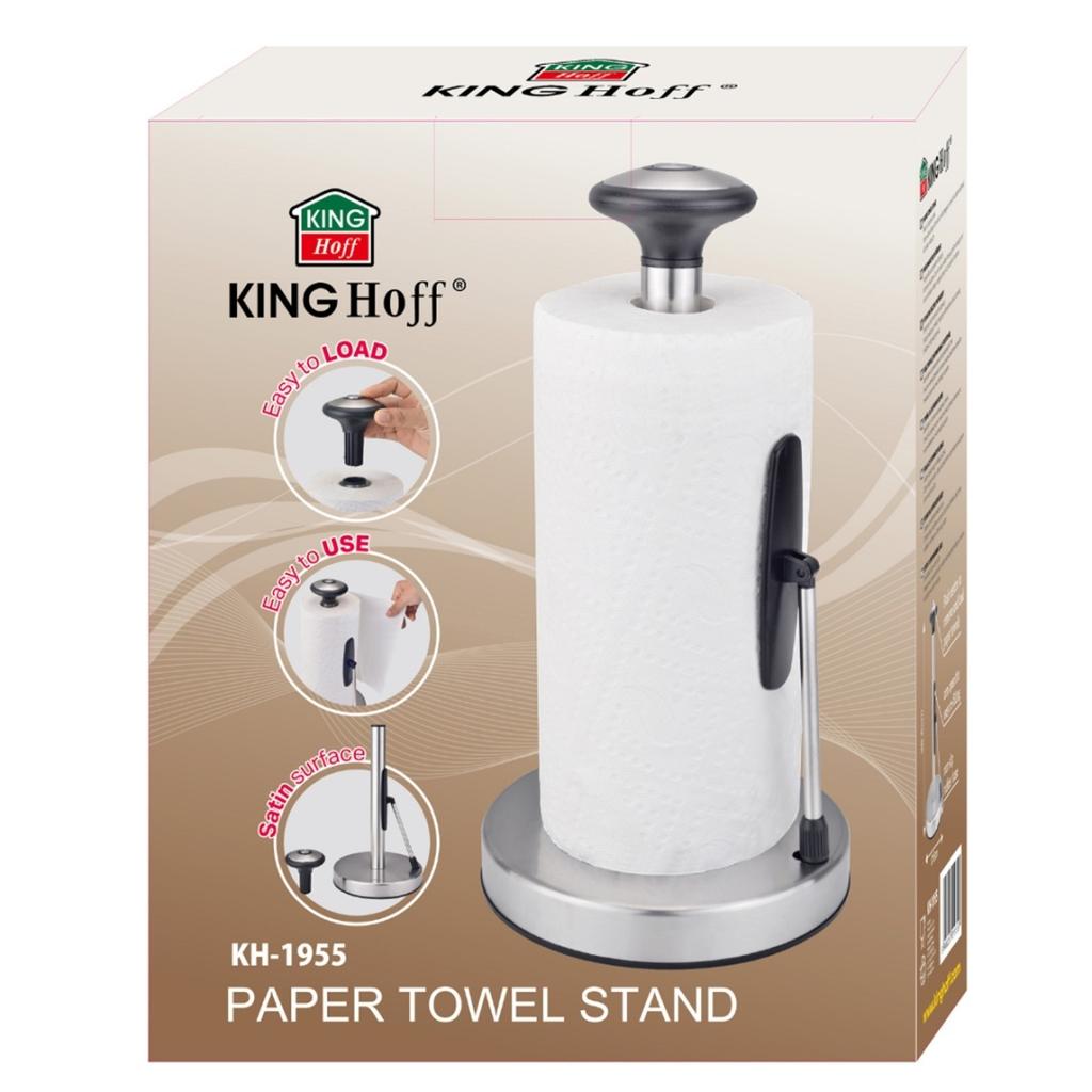 KINGHOFF KH-1955 STEEL PAPER TOWEL HOLDER