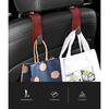 Car Leather Hook Seat Back Car Interior Decoration Supplies Multi-Functional Storage Folding Hang Hidden Hook