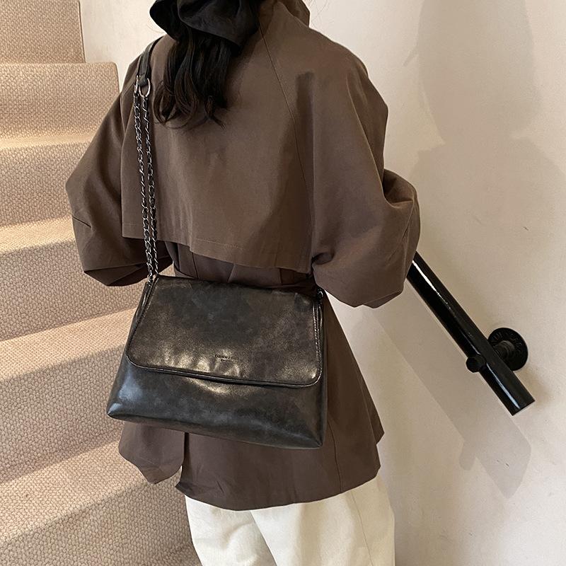 Large Capacity Underarm Bag Women'S Texture French Tote Bag Fashion Shoulder Messenger Bag