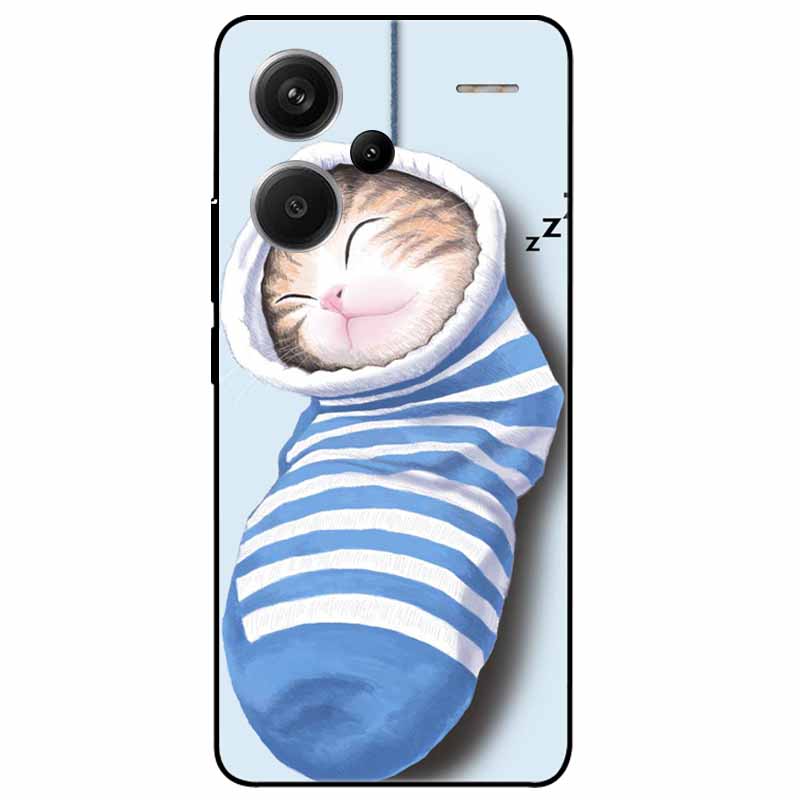 For Xiaomi Redmi Note 13 Pro Plus 5G Case Pro+ Soft Lovely Silicone Protective TPU Covers for Redmi Note 13 Pro 5G Coque Note13