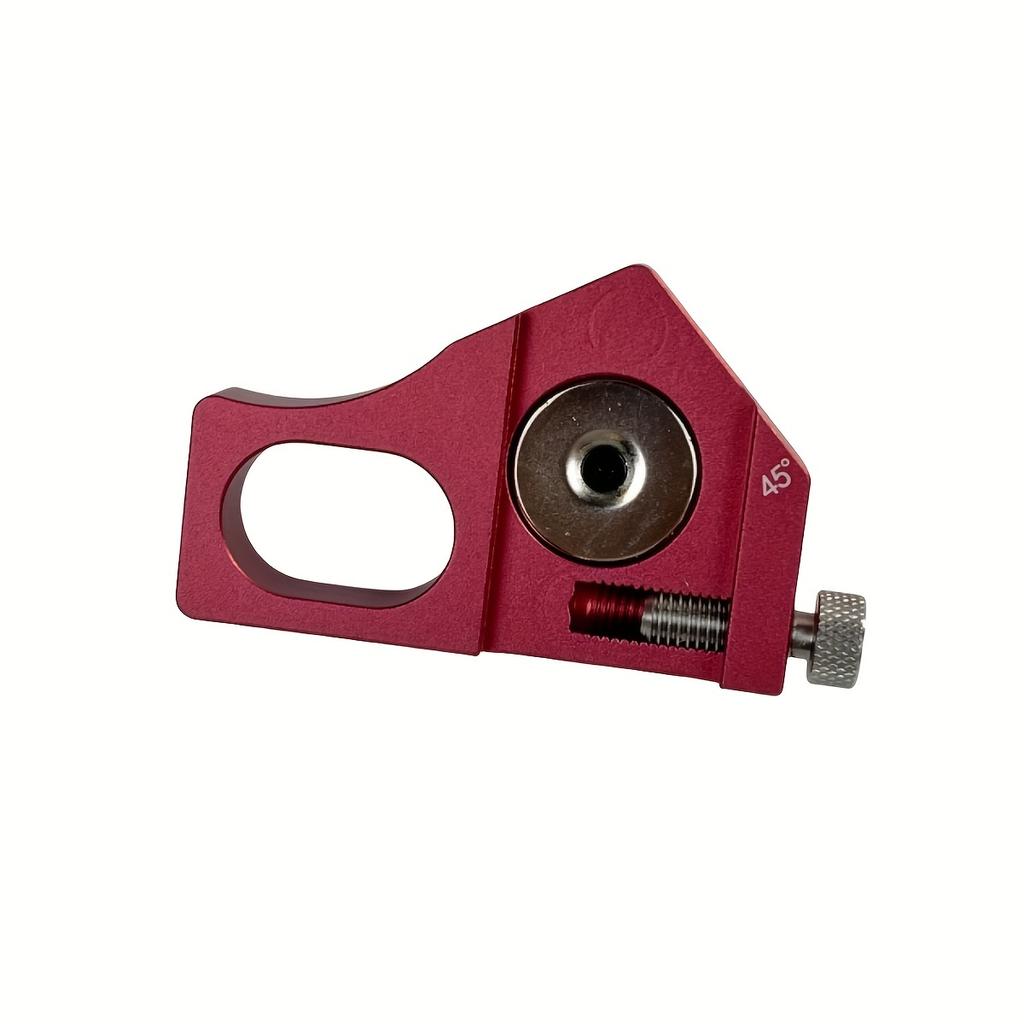 Steel Ruler Positioning Block 45/60/90 Degree Angle Scriber Line Marking Gauge Woodworking Square Scribe for Ruler Locator