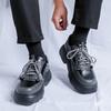 Fashion Casual Derby Thick Soled Shoes Fashion Designer Style Leisure Outdoor Party Handsome Youth Shoes for Daily Streets Versatile