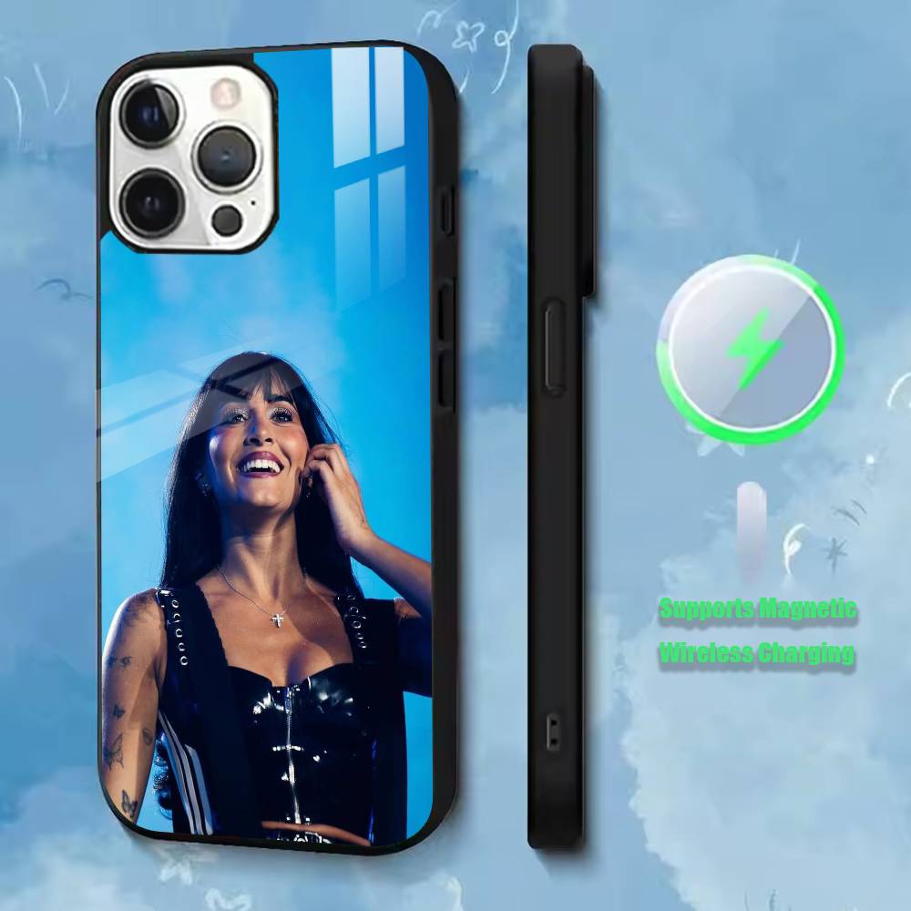 Funda de Teléfono Singer Cuarto A-Aitana Para iPhone17,16,15,14,13,12,11 Plus,Pro Soporta Carga Inalámbrica Magnética