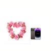 Valentine's Day Love Wreath Decoration Wedding Proposal Party Simulation  Rose Embroidered Ball Wreath Scene Decoration