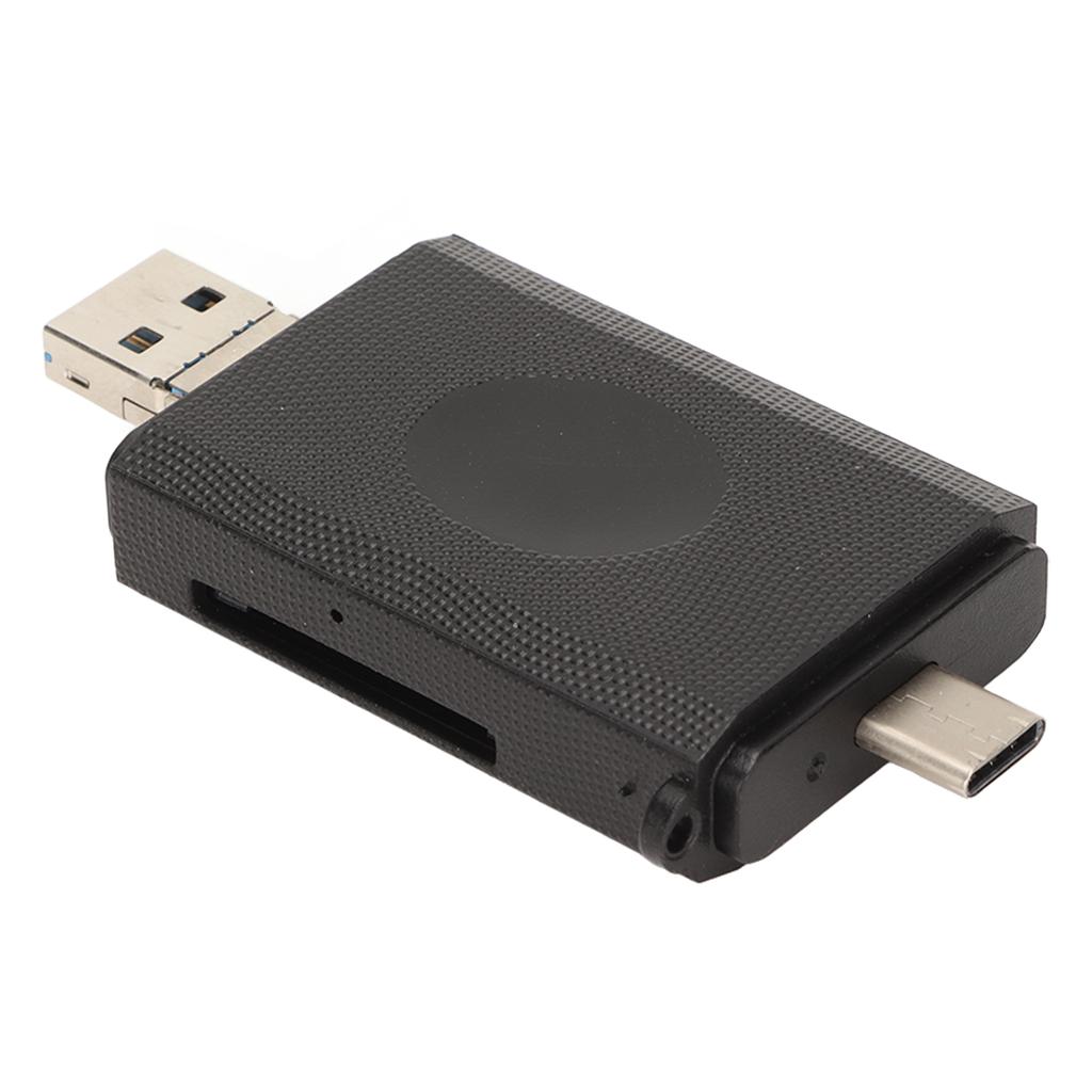 Card Reader 3 In 1 USB C Support OTG Plug and Play High Speed ABS Casing Memory Card Reader for PC