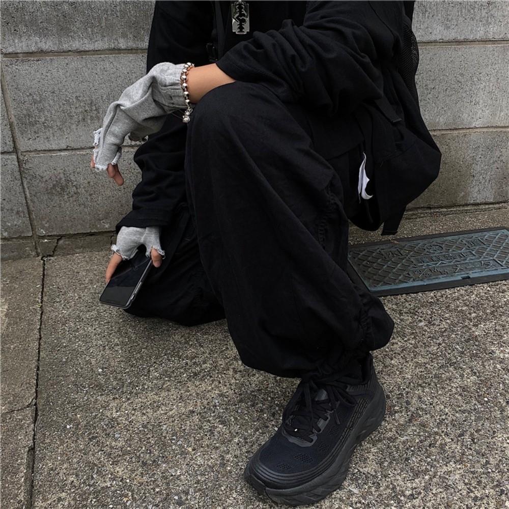 Trends Grunge Style Fingerless Gloves Hip-hop Ripped Mittens Irregular Tear-edge Gloves  Daily