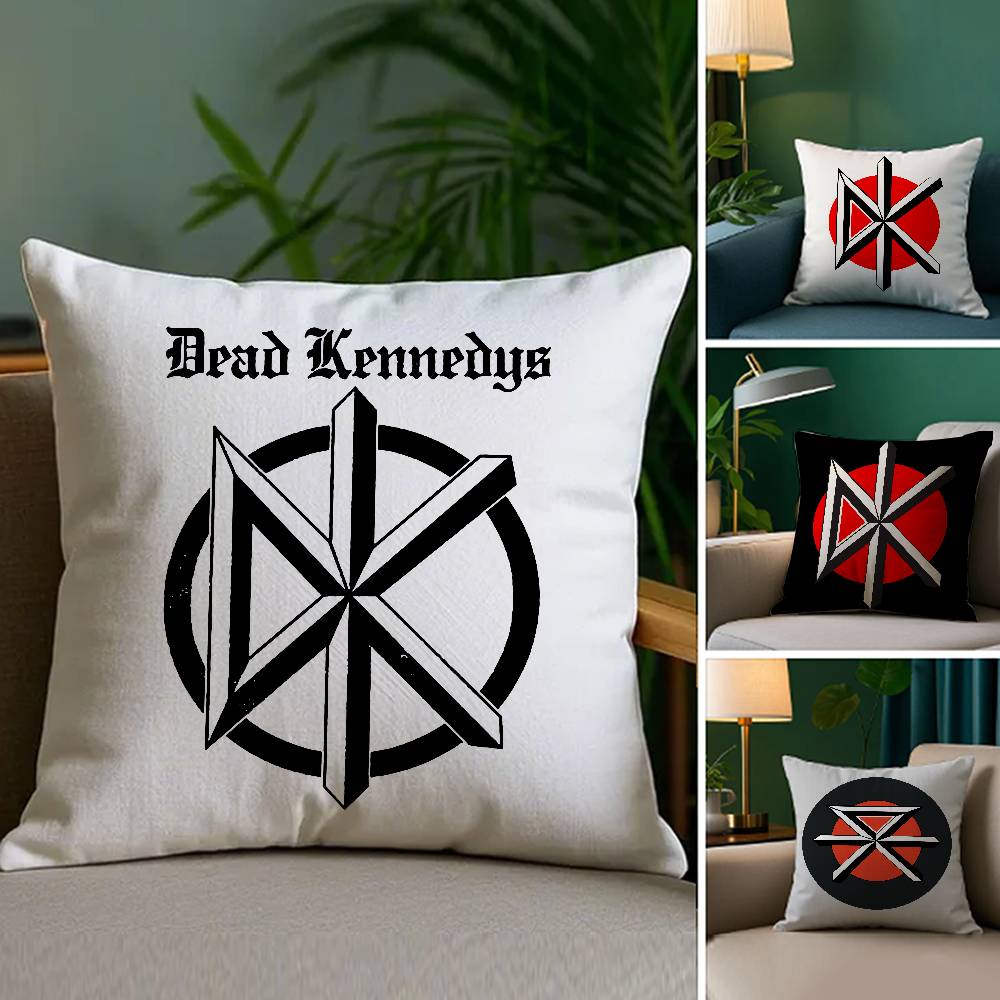 Dead Cool K-kennedysES Pillow Case Sofa and Living Room Decorative Cushion Covers Dust-proof and Mite-proof Invisible Zipper