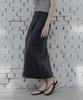 Hardcore Happiness Pocket Rope Long Skirt_Charcoal