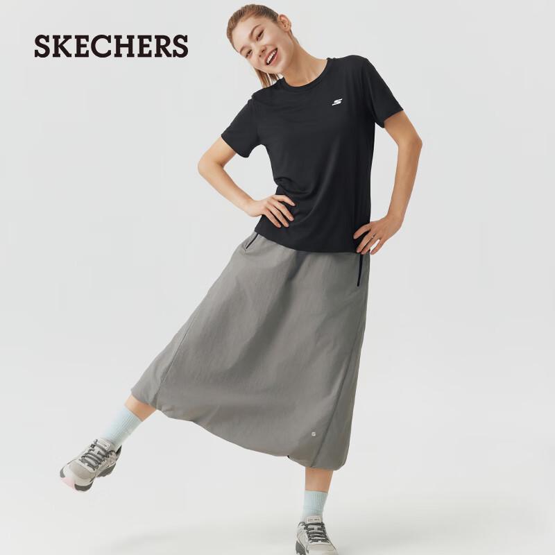 

Skechers Women s Slim Fit Quick-Dry Knit T-Shirt XXL