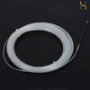 Electricians Cable Pulling Tool 10 Meter Nylon Retractable Spring 3mm Thick Cable Installation Helper for In Wall Wiring