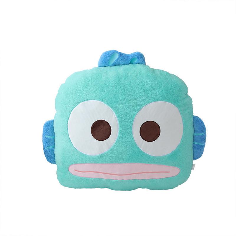 Плюшевая подушка Sanrio Hangyodon с вышивкой для гостиной и спальни Pillow,40CM