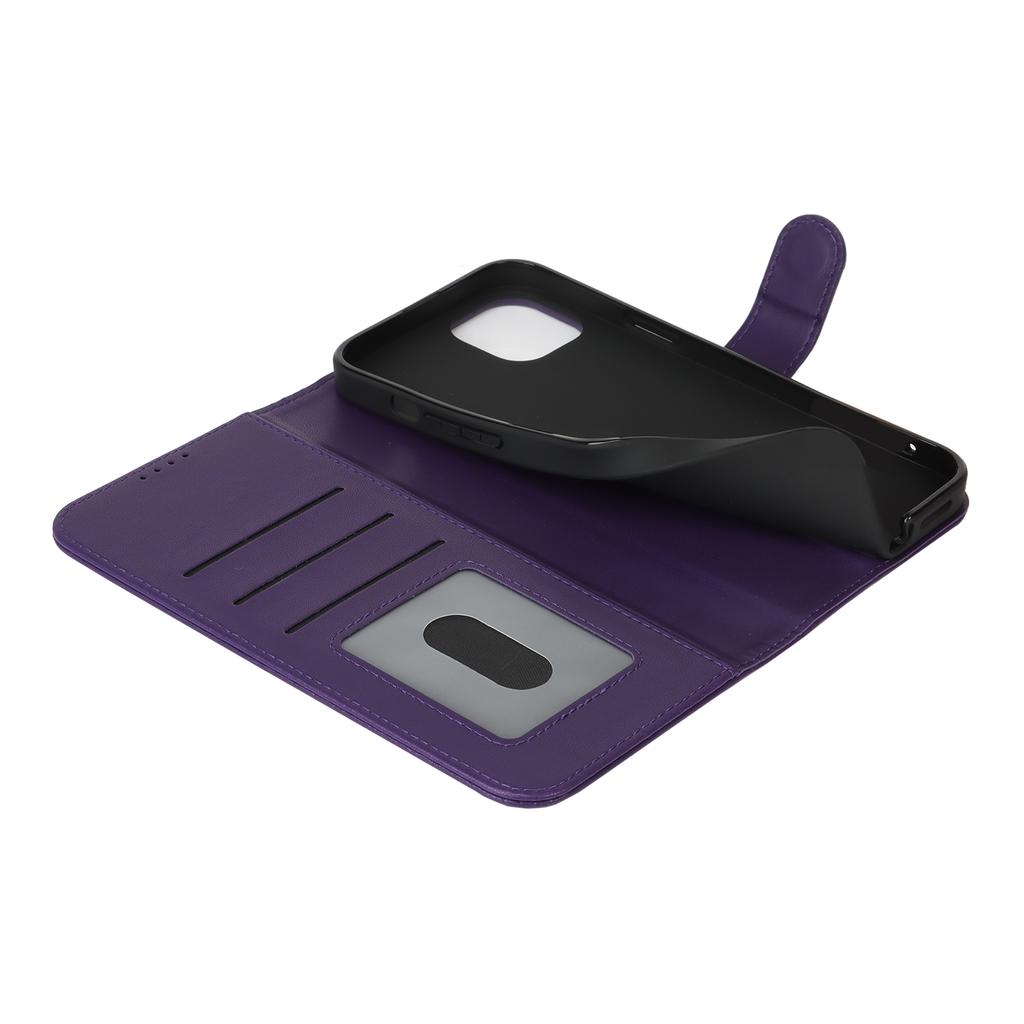 For iPhone 13 Mini Stand Case Shockproof Leather Wallet Phone Cover