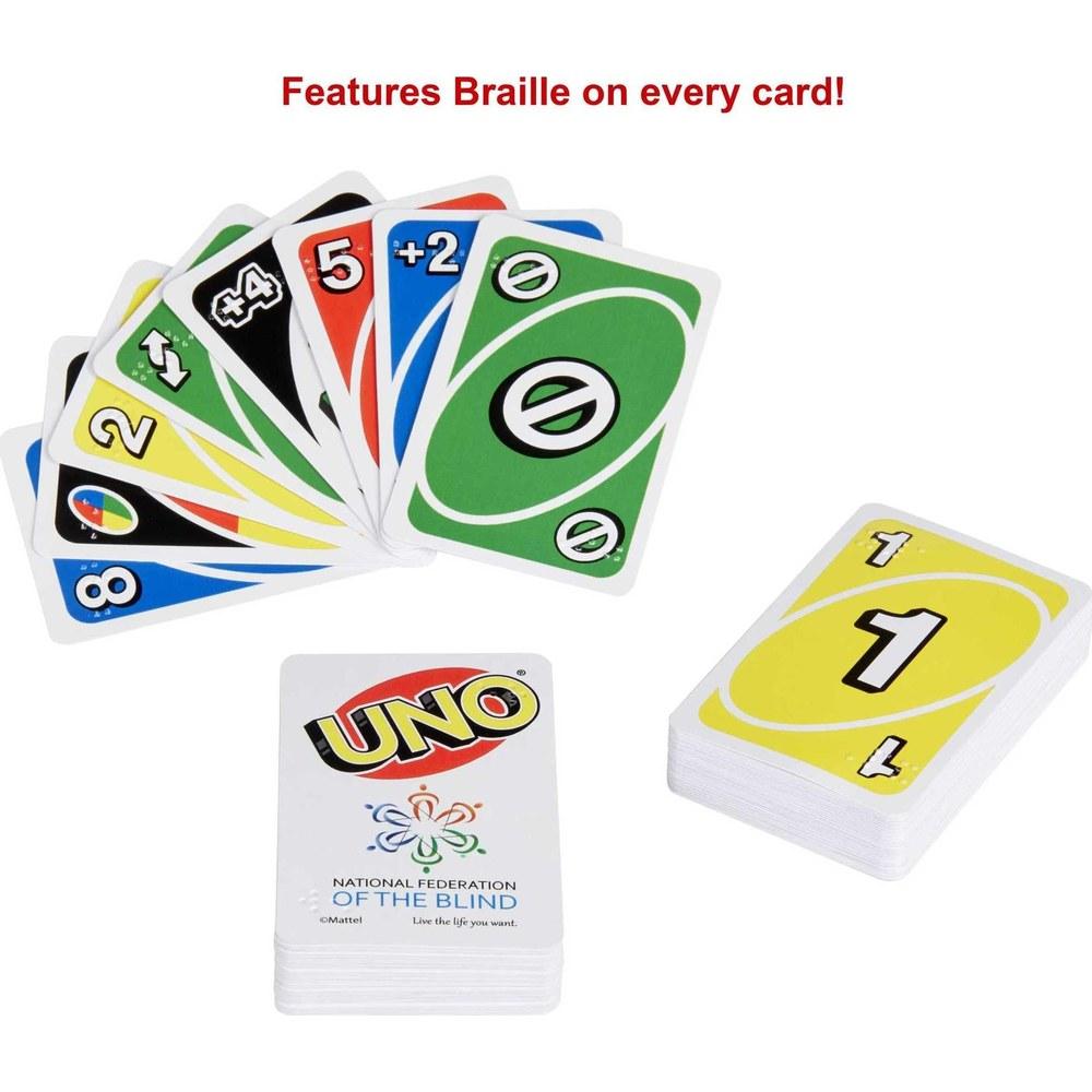 Mattel UNO Braille
