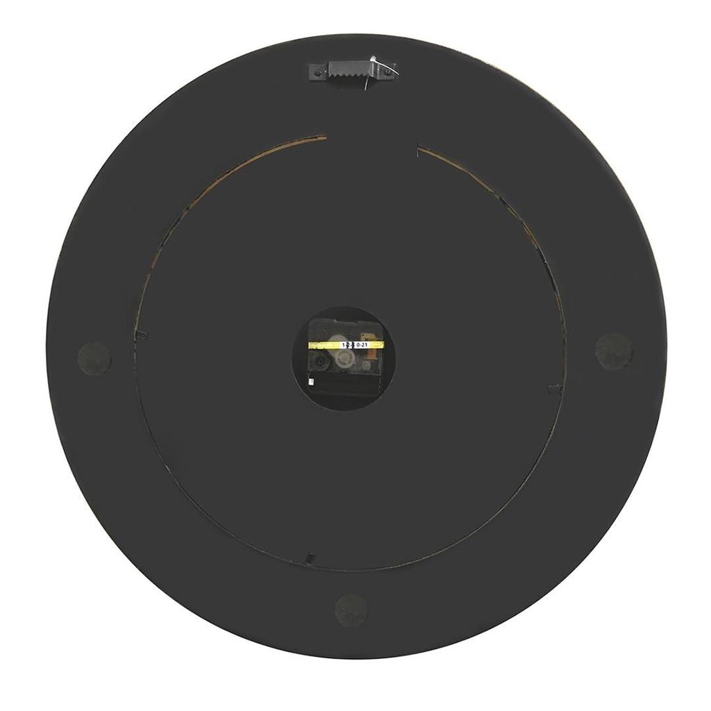 Floral Design Painting Wooden Antique Analog Wall Clock for Home, Office, School, Gym, Shop and Gifting || Clock  [16 X 16 Inches]