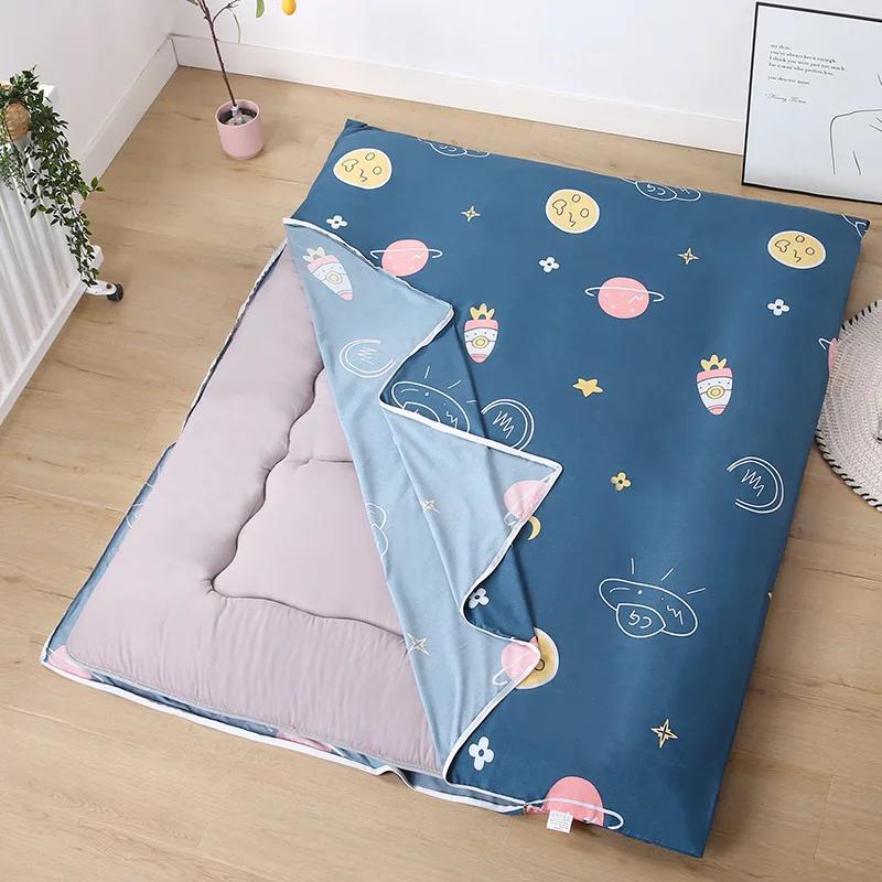 All-Inclusive Floor Bunk Dirty Cushion Cover Comfortable Mattress Cover Dust-Proof Sanded Bed Cover Removable Washable