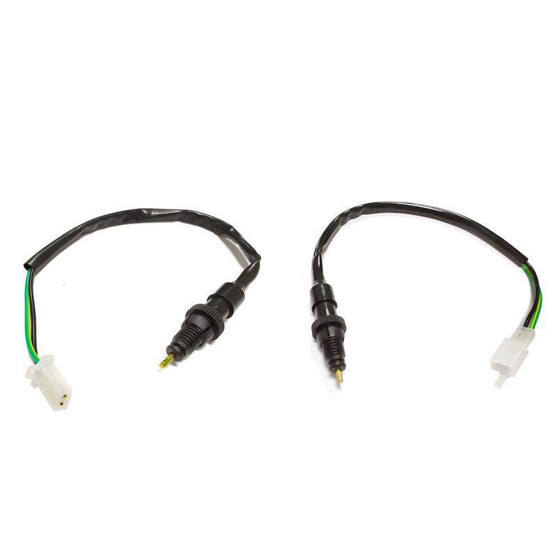 Rear Brake Switch Cable Wire Female Male Plug for Electric Scooter Moped Motorcycle Motorbike ATV