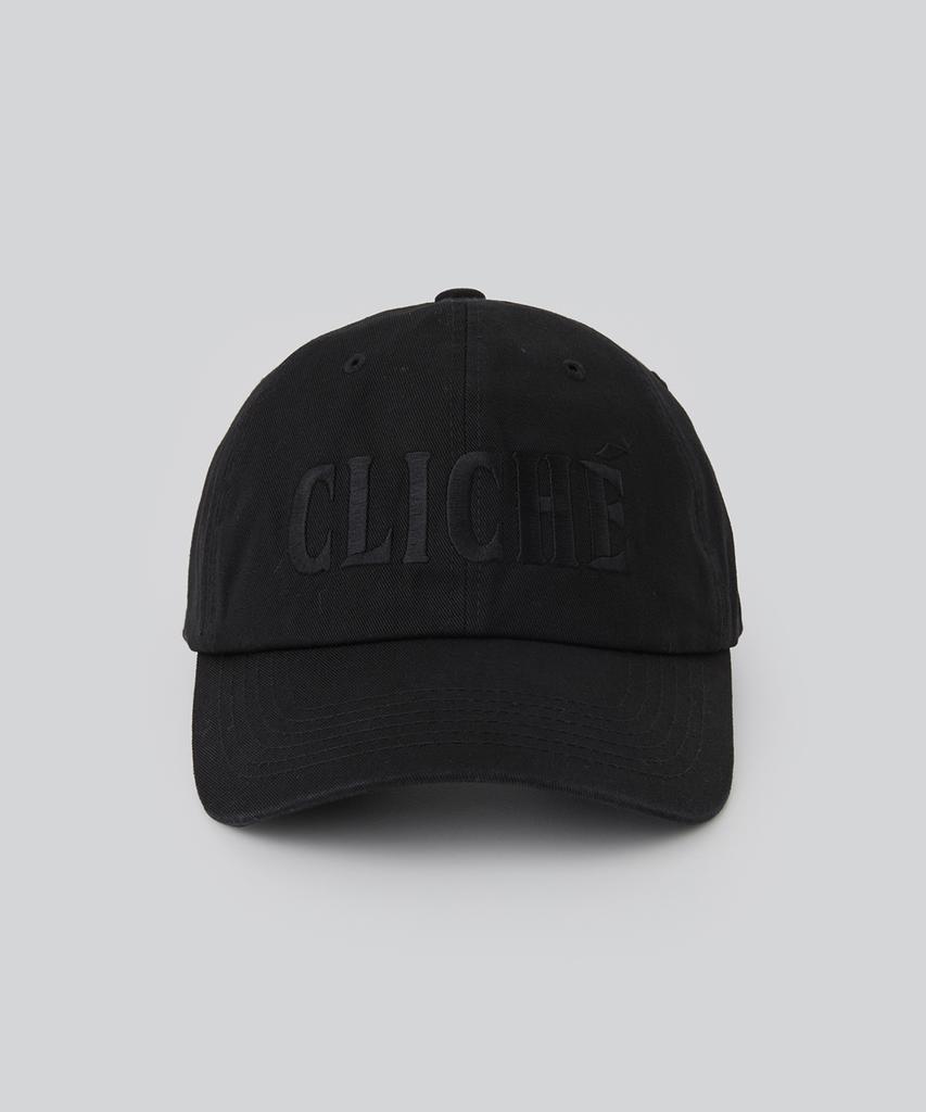 Pabeulega Cliché Washed Ball Cap (Black)